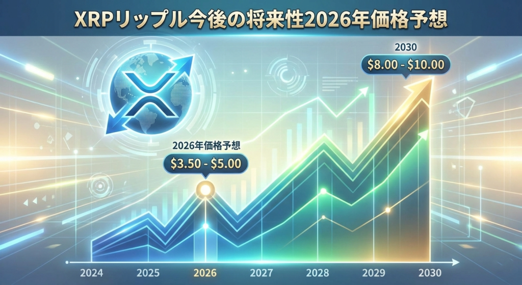 XRPリップル今後の将来性2026年価格予想