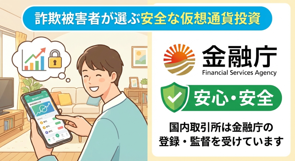 詐欺被害者が選ぶ安全な仮想通貨投資