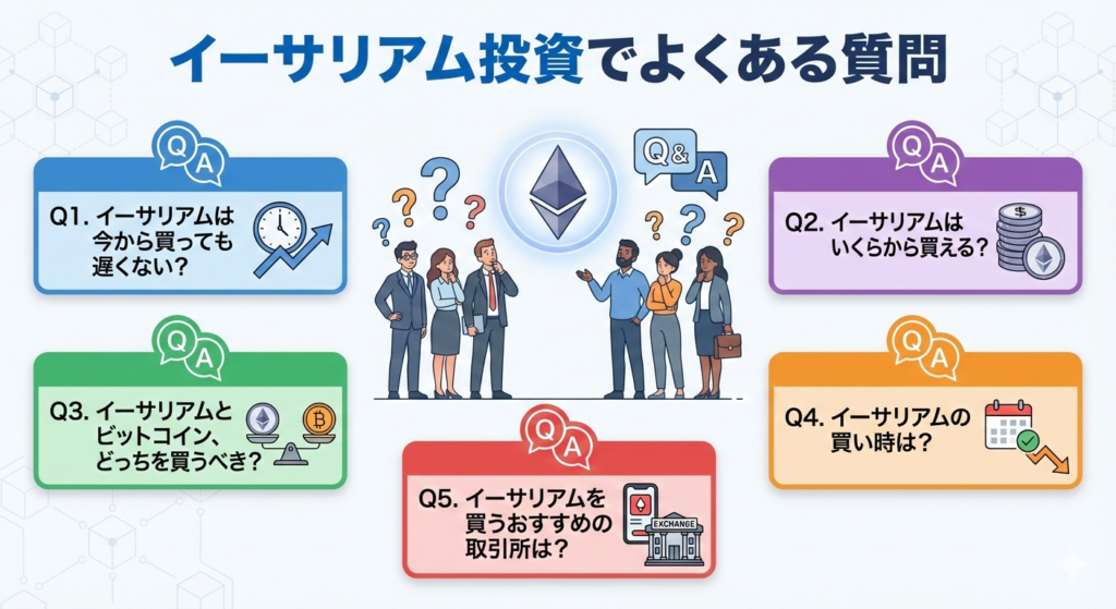 イーサリアム投資でよくある質問