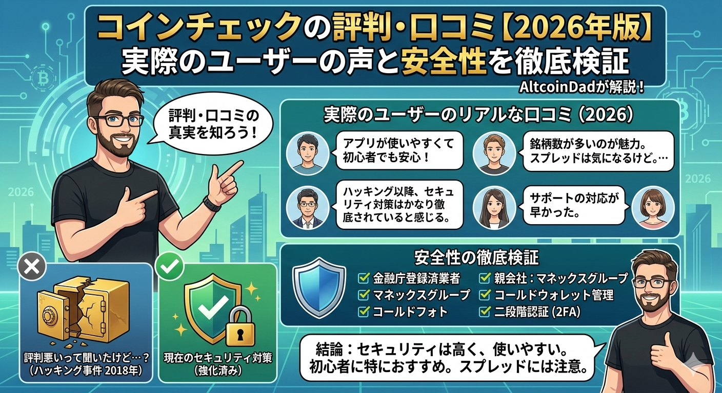 2026年コインチェック評判